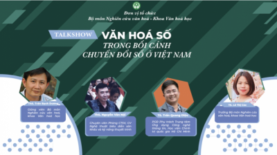 Talkshow “Văn hóa số trong bối cảnh chuyển đổi số ở Việt Nam”
