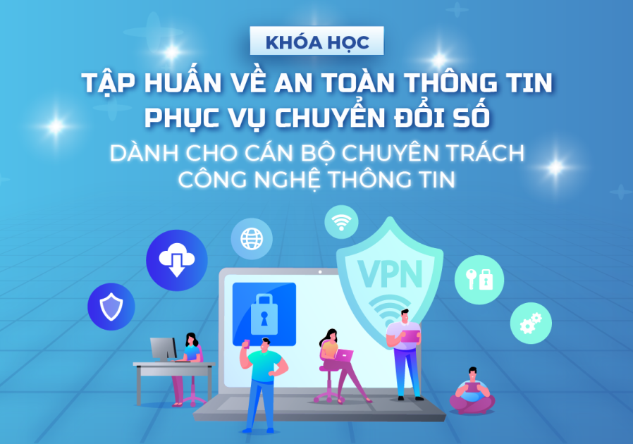 Tập huấn về an toàn thông tin phục vụ chuyển đổi số dành cho cán bộ chuyên trách công nghệ thông tin - ĐL2025
